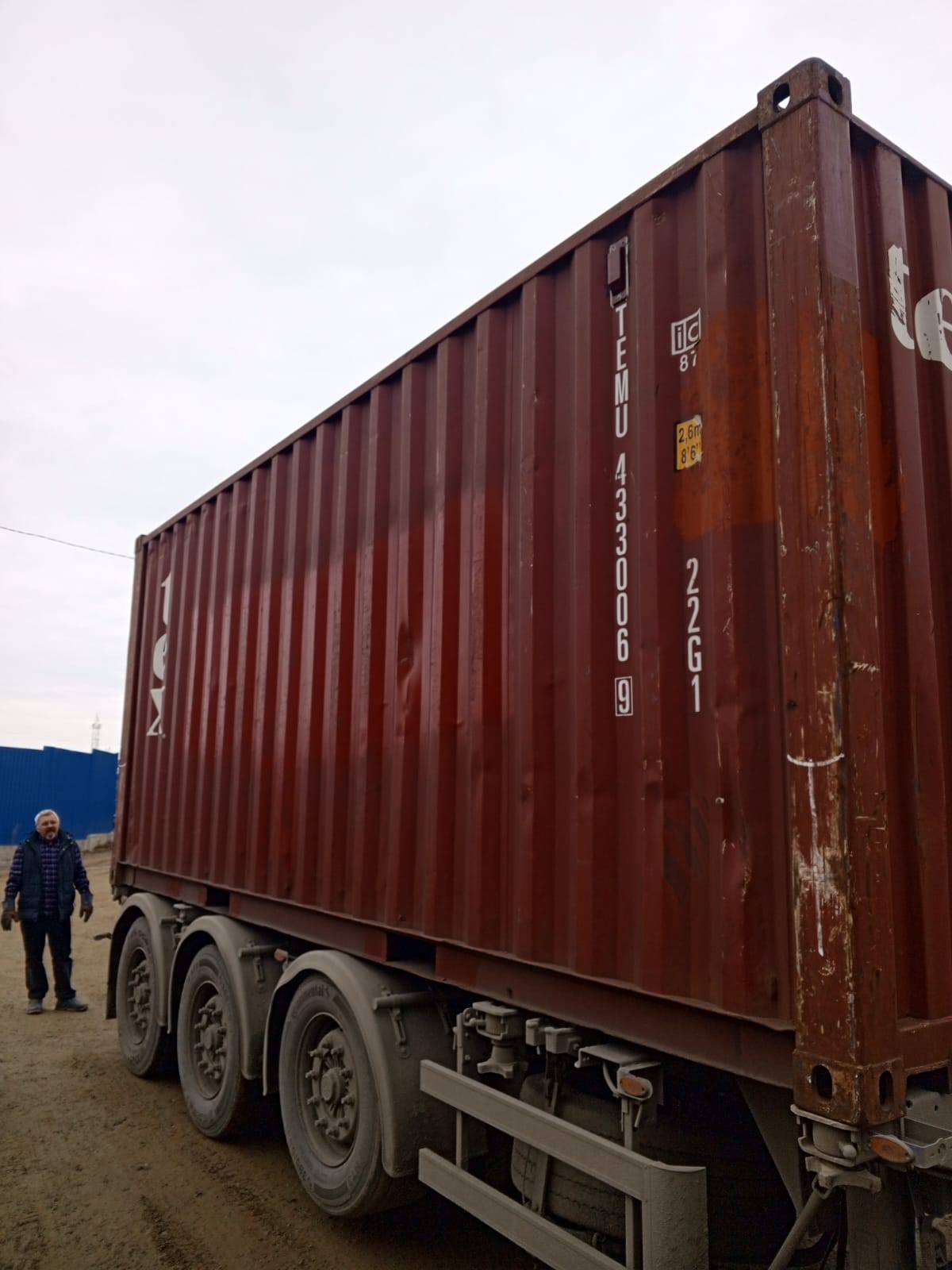 Морской контейнер TEMU4330069